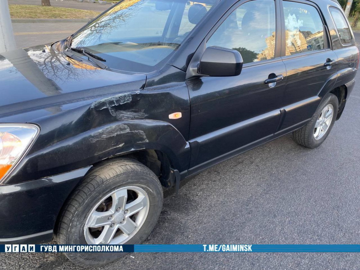 Пассажир троллейбуса пострадала в ДТП в Минске