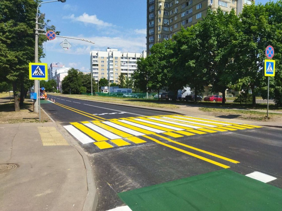 В Минске появится новый участок велодорожки на проезжей части