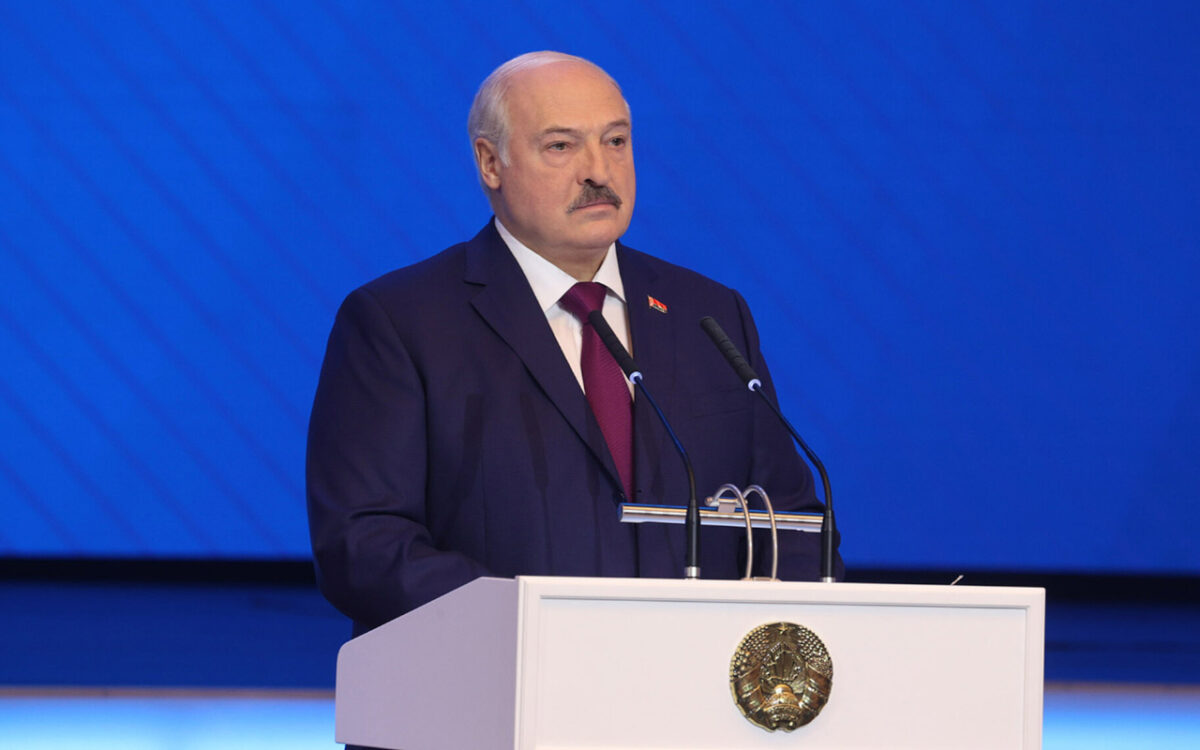 Александр Лукашенко на торжественном собрании в честь Дня Независимости