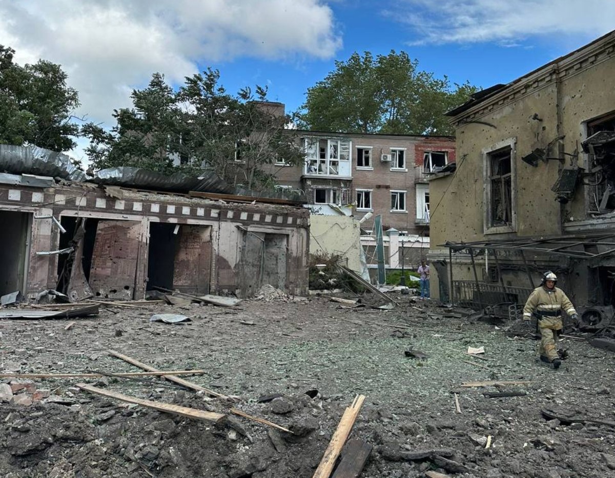 В центре Таганрога произошел мощный взрыв