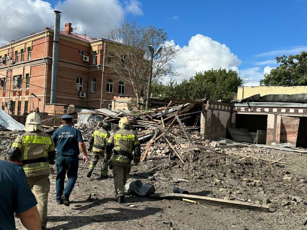 В центре Таганрога произошел мощный взрыв