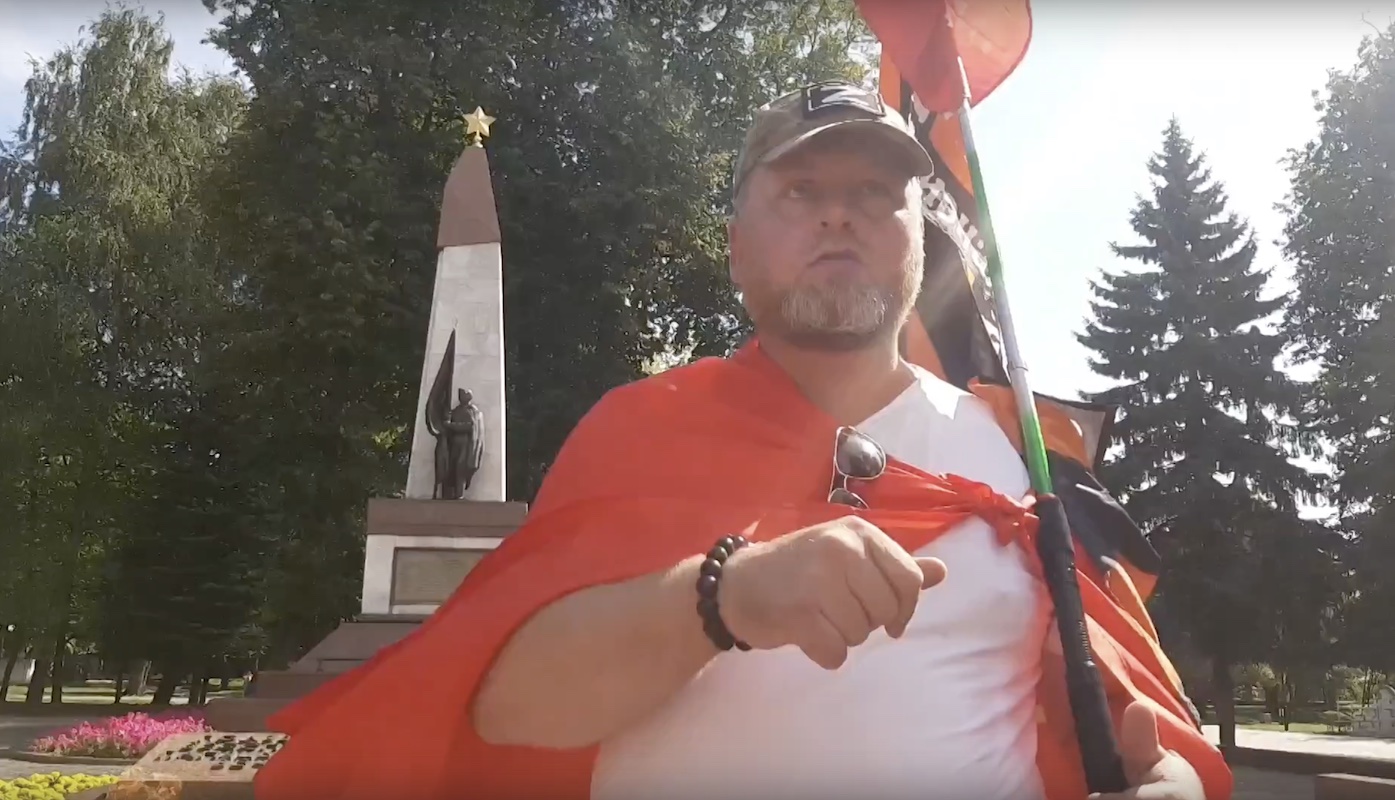 Активисты НОД на пикете в Гродно требовали лишить Беларусь независимости