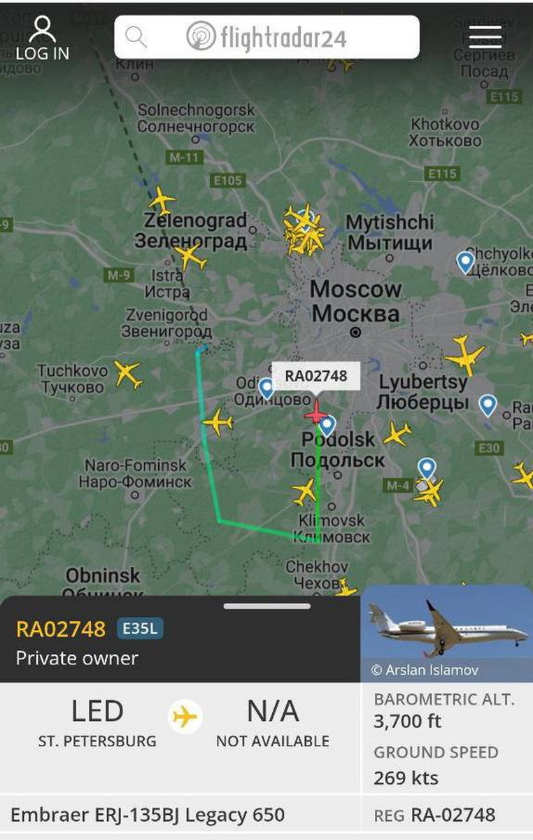 Появилась информация, что на борту разбившегося самолета находились Пригожин и Уткин