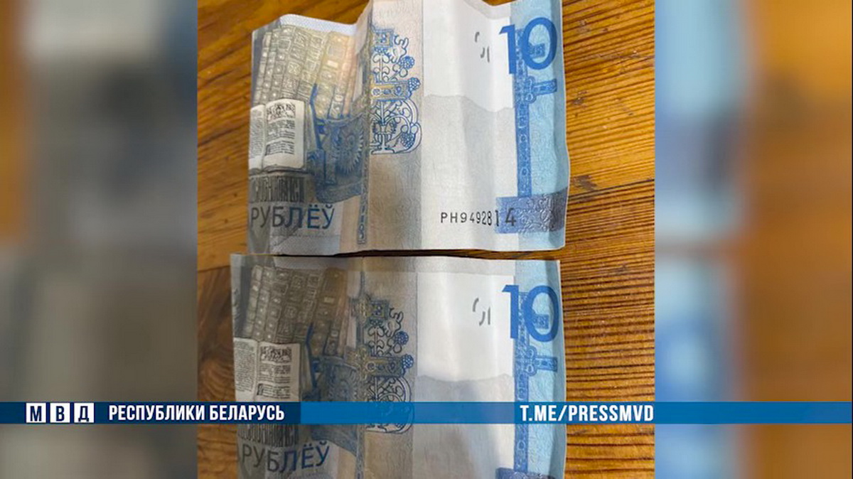 Жители Жлобина три месяца печатали деньги на принтере