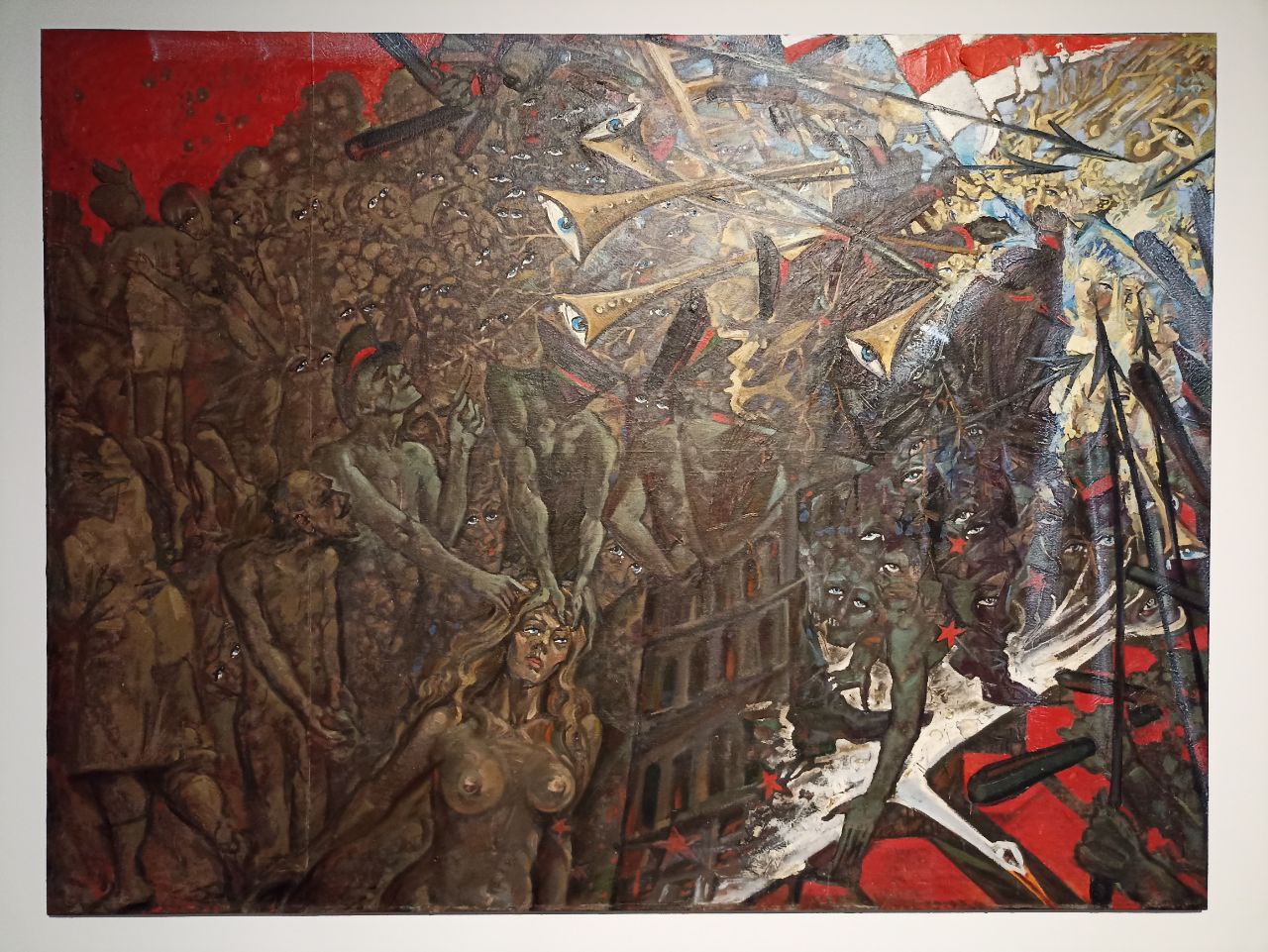У варшаўскім Цэнтры сучаснага мастацтва "Уяздоўскі замак" стварылі міні-экспазіцыю, прысвечаную Алесю Пушкіну