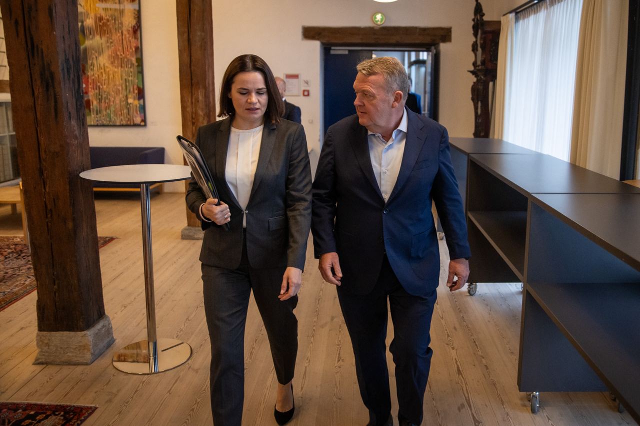 Тихановская подняла вопрос легализации беларусов на встречах в Дании