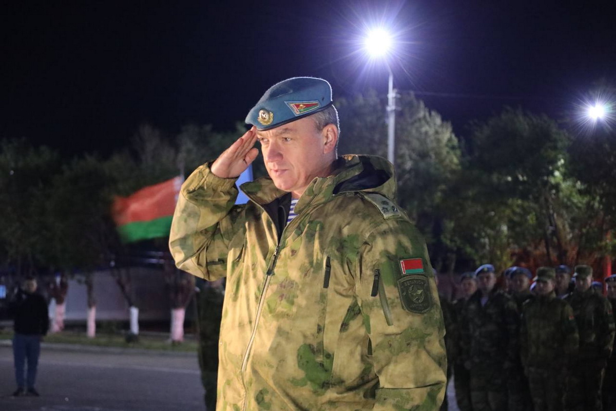 Беларусские миротворцы прибыли в Кыргызстан