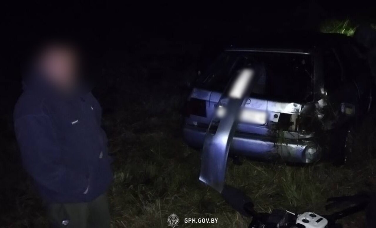 Беларусские пограничники нашли самодельный дрон на границе