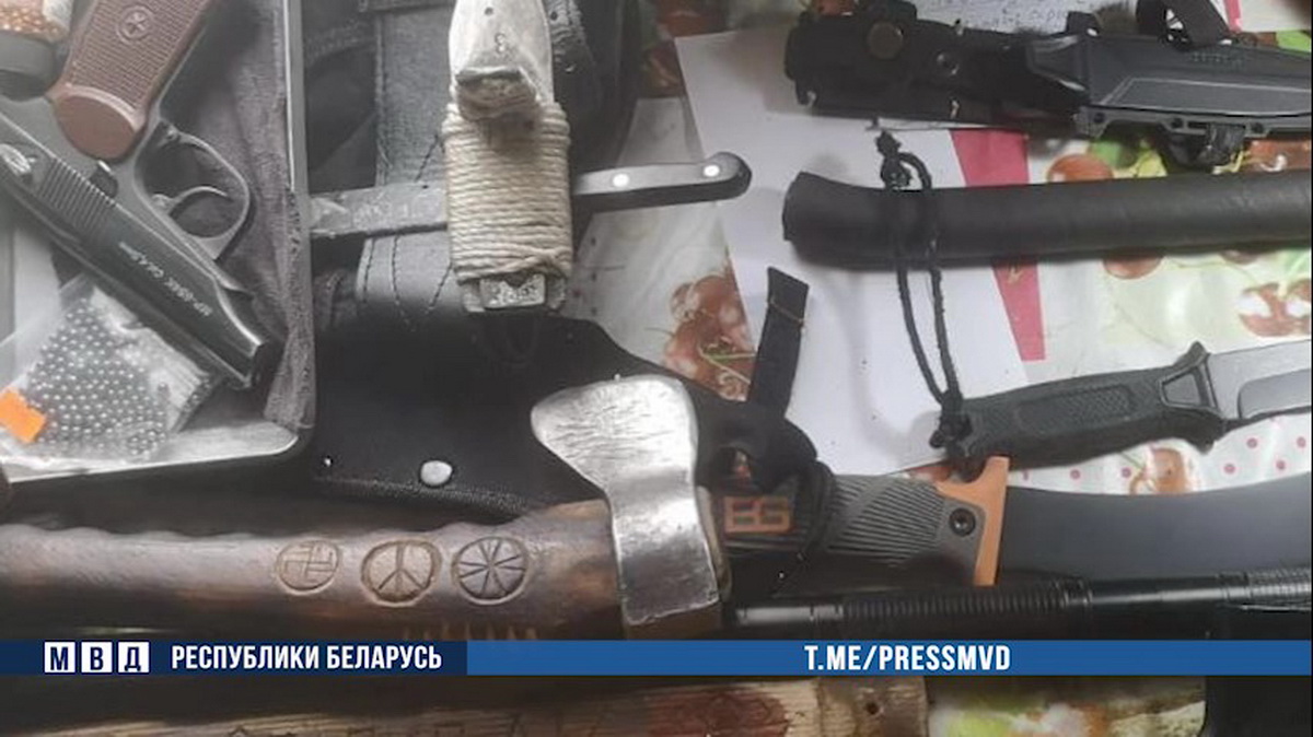 Большой арсенал оружия обнаружен у задержанных со стрельбой в Крупском районе
