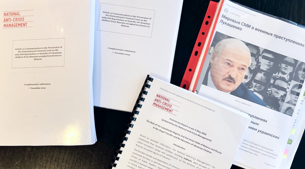 НАУ передало доказательства военных преступлений Лукашенко в МУС