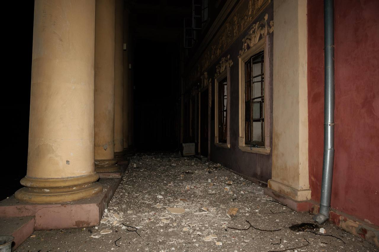 Музей поврежден в результате удара по Одессе
