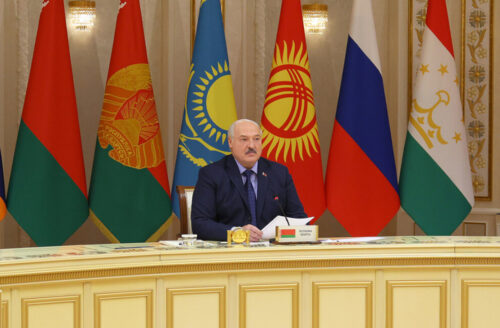 Александр Лукашенко на сессии Совета коллективной безопасности ОДКБ