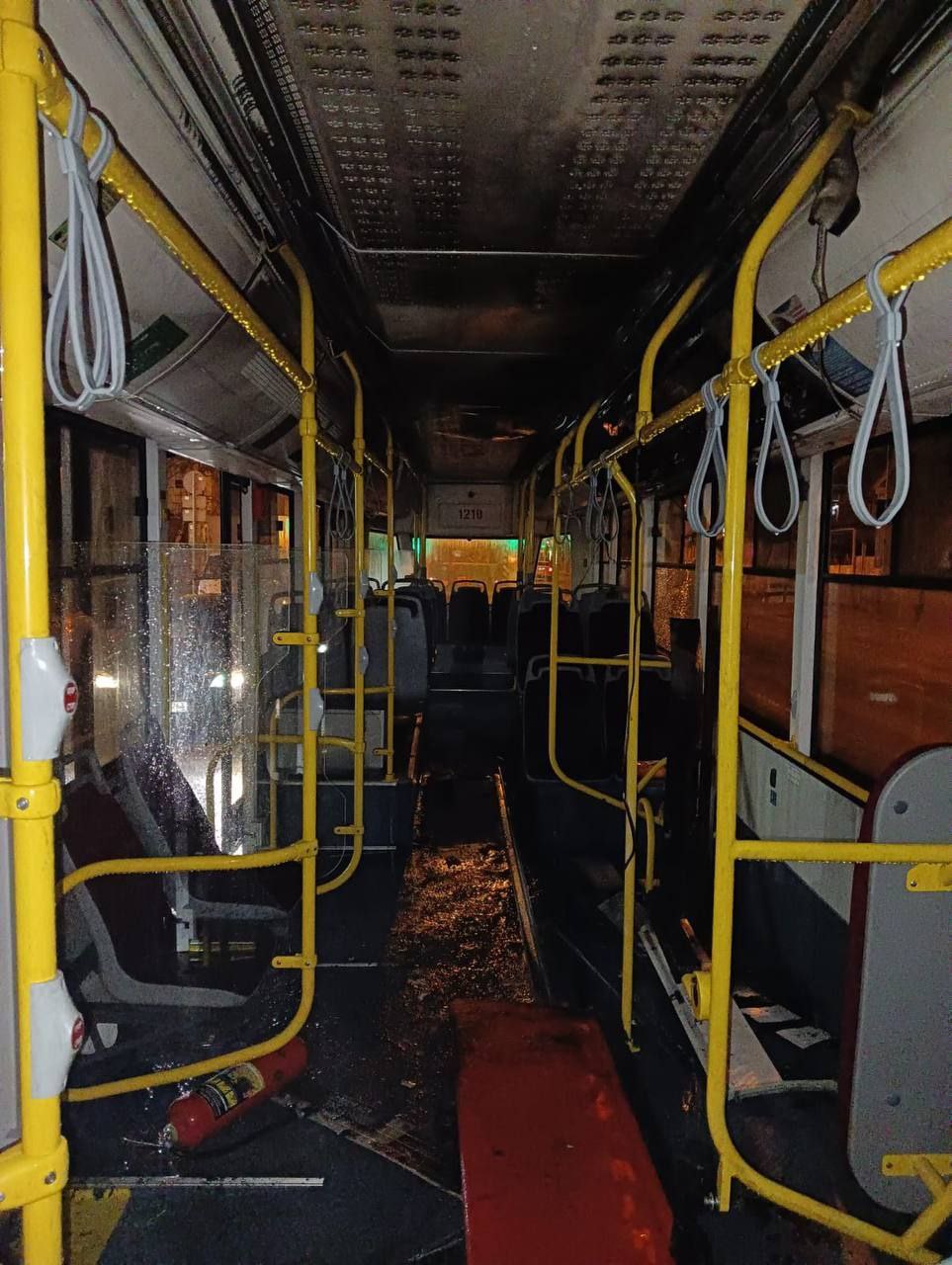 Беларусский трамвай сгорел в Самаре