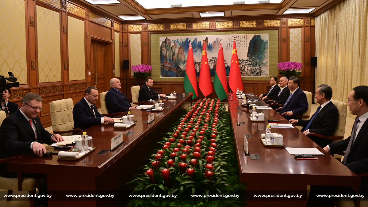 Лукашенко заявил о единстве идеологий с Китаем