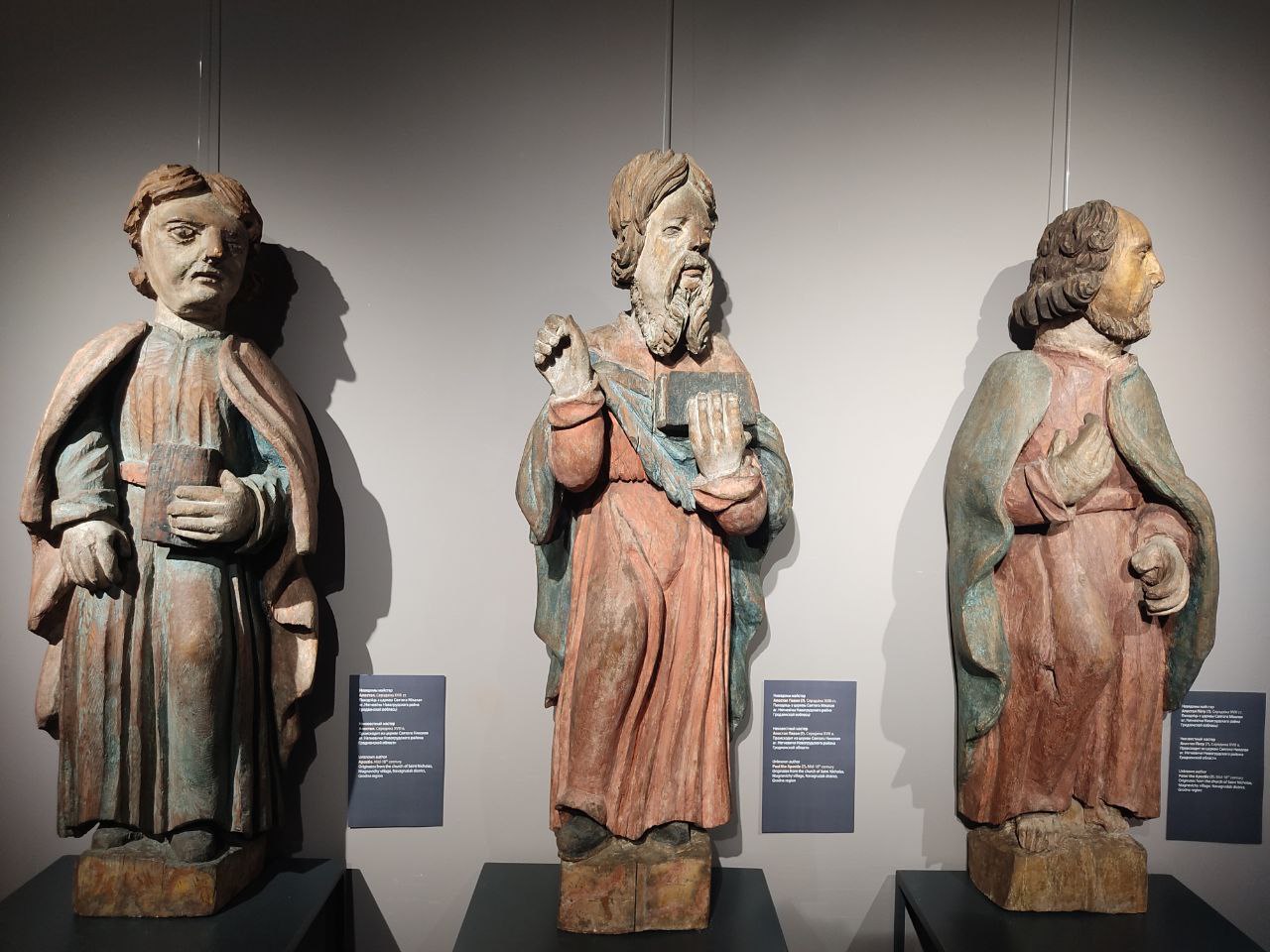 У Нацыянальным мастацкім музеі паказваюць шэдэўры беларускай драўлянай скульптуры эпохі барока