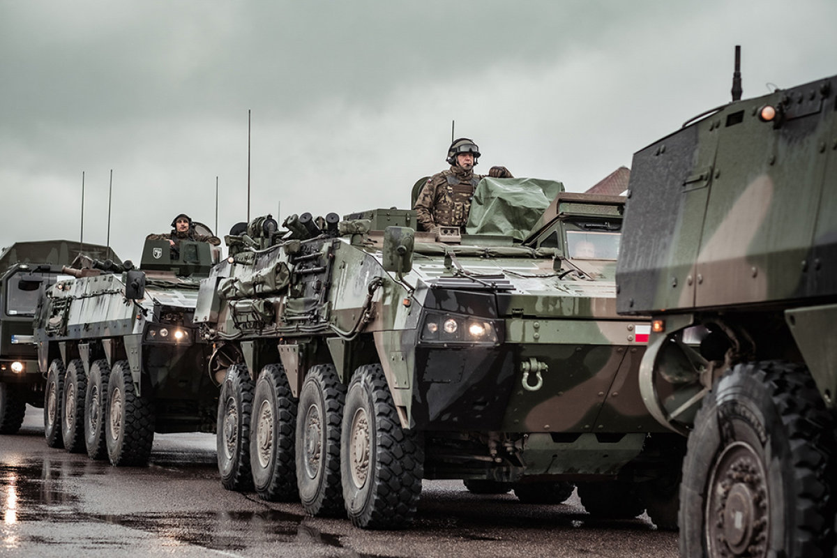 Литва и Польша начали учения по обороне Сувалкского коридора