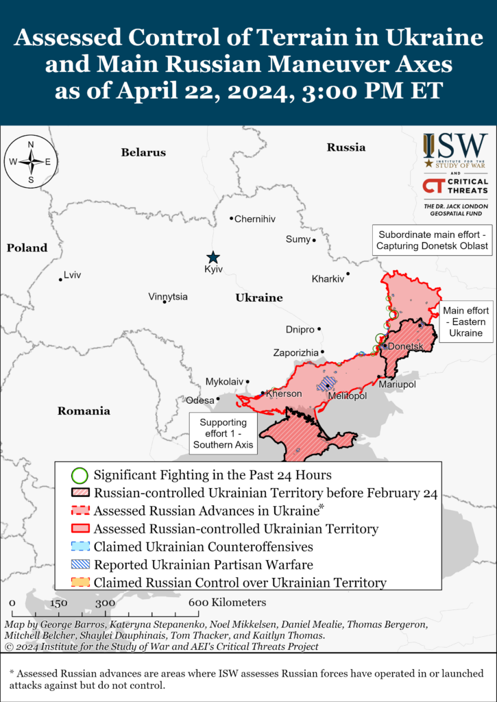 27-й месяц войны: наползание РФ в Харьковской области и украинские ракетные удары