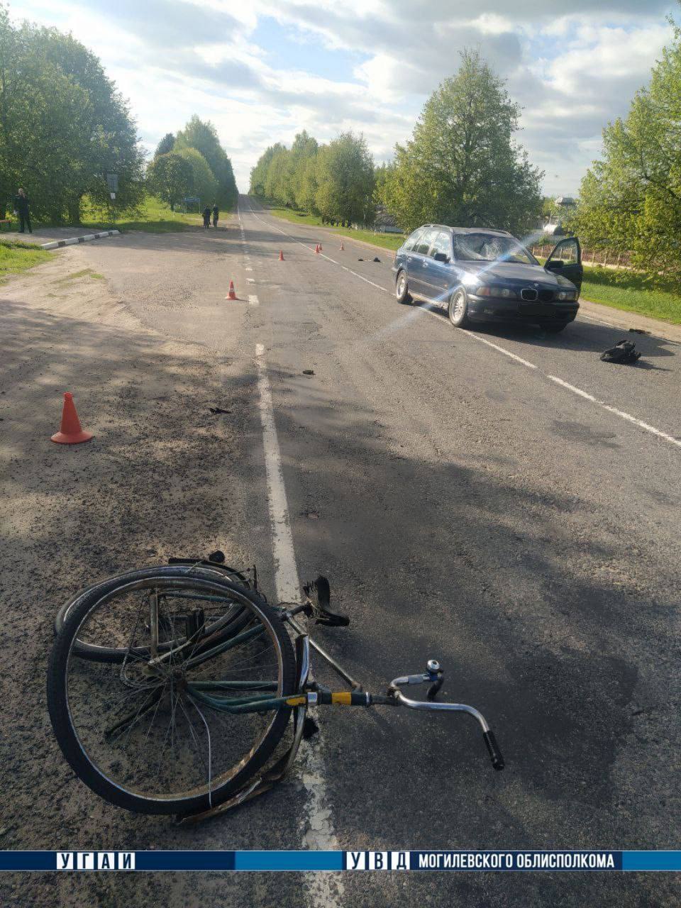 Велосипедист погиб под колесами BMW в Шкловском районе