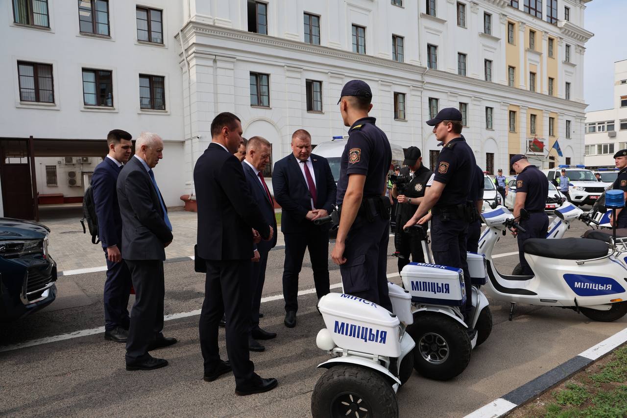 Минская милиция обменялась с московской полицией опытом в обеспечении порядка на массовых мероприятиях