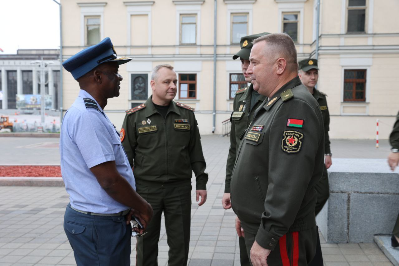 Военные из пяти африканских стран прибыли в Беларусь
