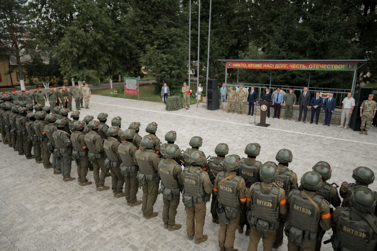 Новый отряд спецназа МВД «Витязь» создан в Витебске