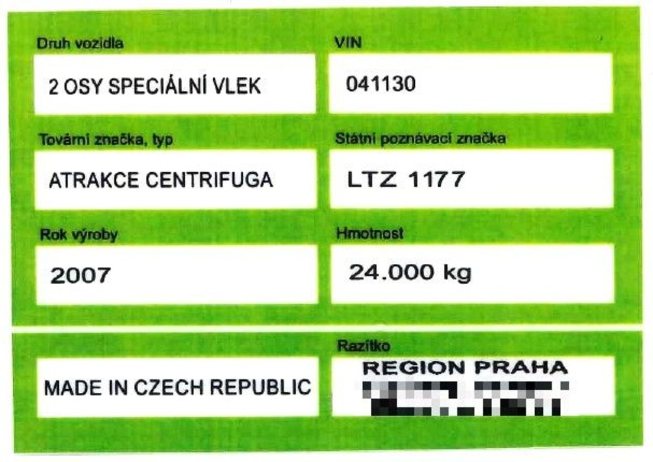 Беларусы пытались ввезти в Литву карусели по поддельным документам