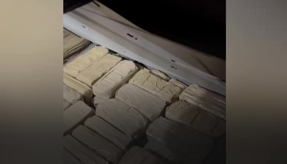 Российская таможня нашла 140 кг гашиша в фуре, приехавшей из Беларуси