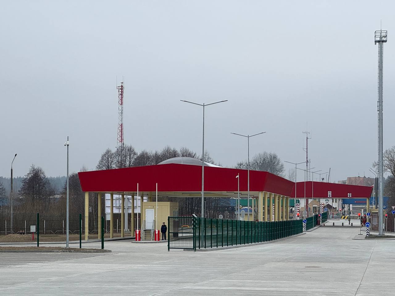 Пункт пропуска "Берестовица" на границе с Польшей открыт после реконструкции