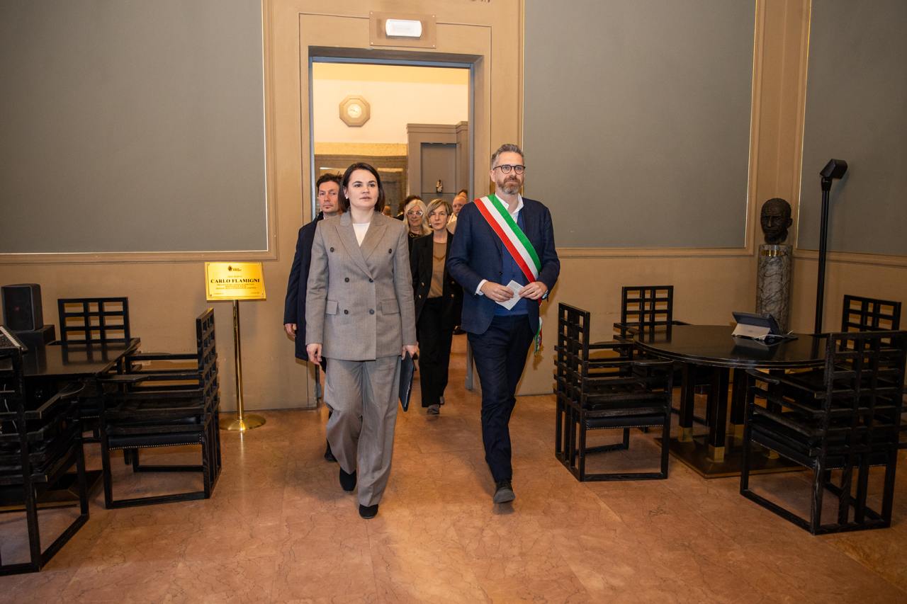 Тихановская стала почетным гражданином Болоньи