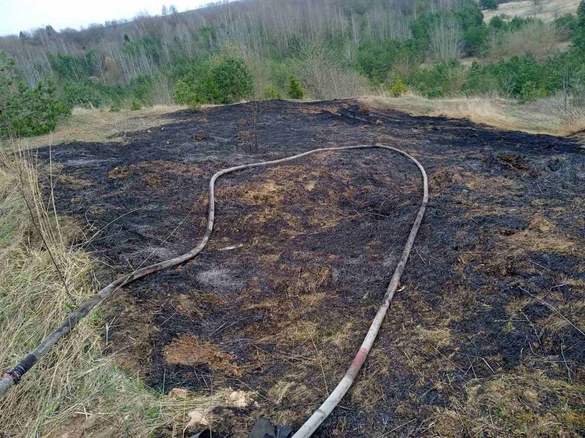 Лопасть ветряка рухнула и вызвала пожар в Могилевском районе