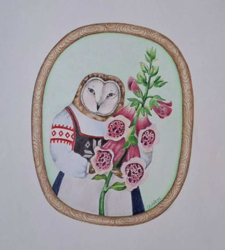 Мастачка Ніка Сандрас плануе адкрыць беларускую галерэю ў Гданьску