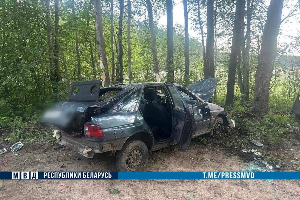 Два человека погибли в страшном ДТП в Ивацевичском районе