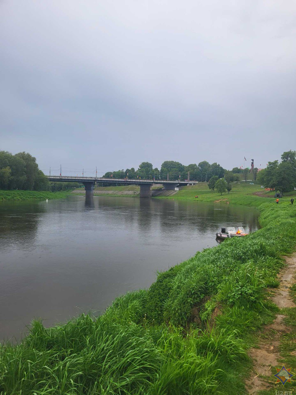 В Могилеве на Днепре утонул эфиоп
