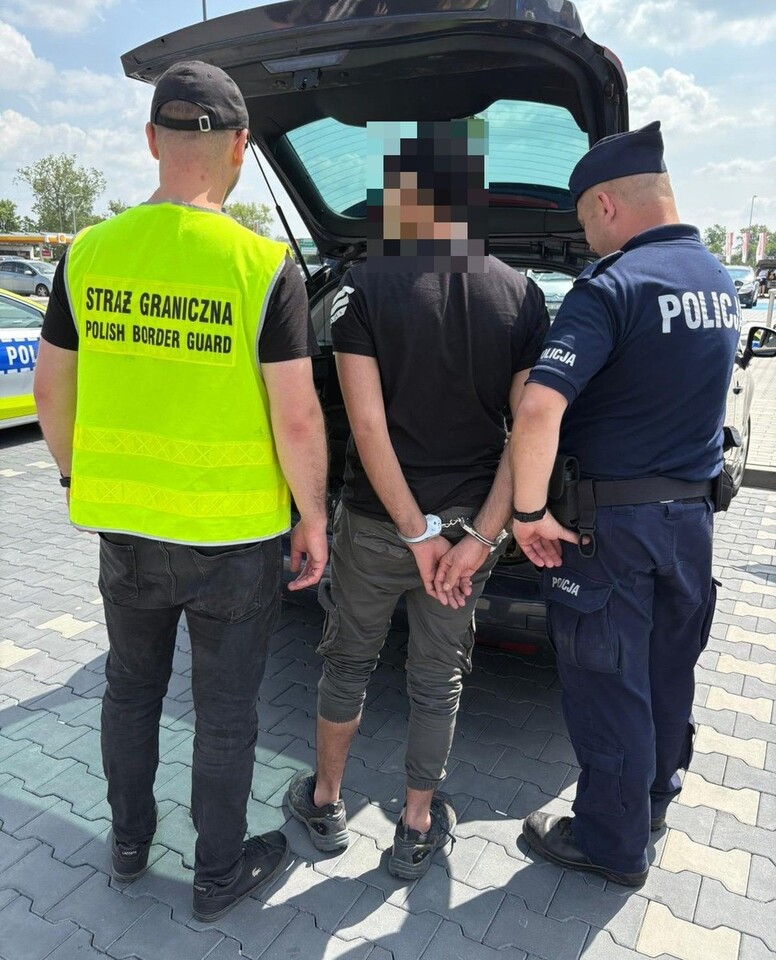 Беларуску задержали в Польше за перевозку мигрантов