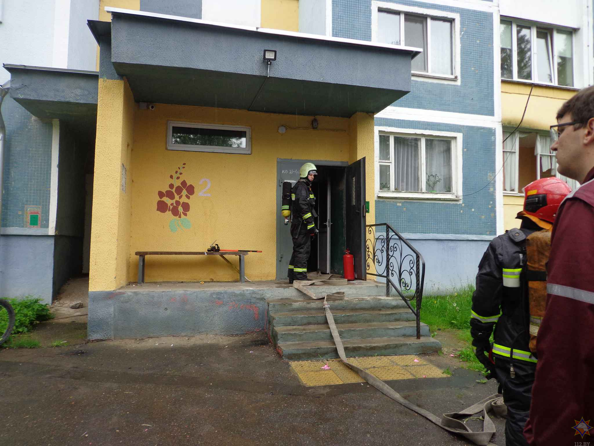 В Бобруйске подожгли велосипеды на лестничной клетке первого этажа