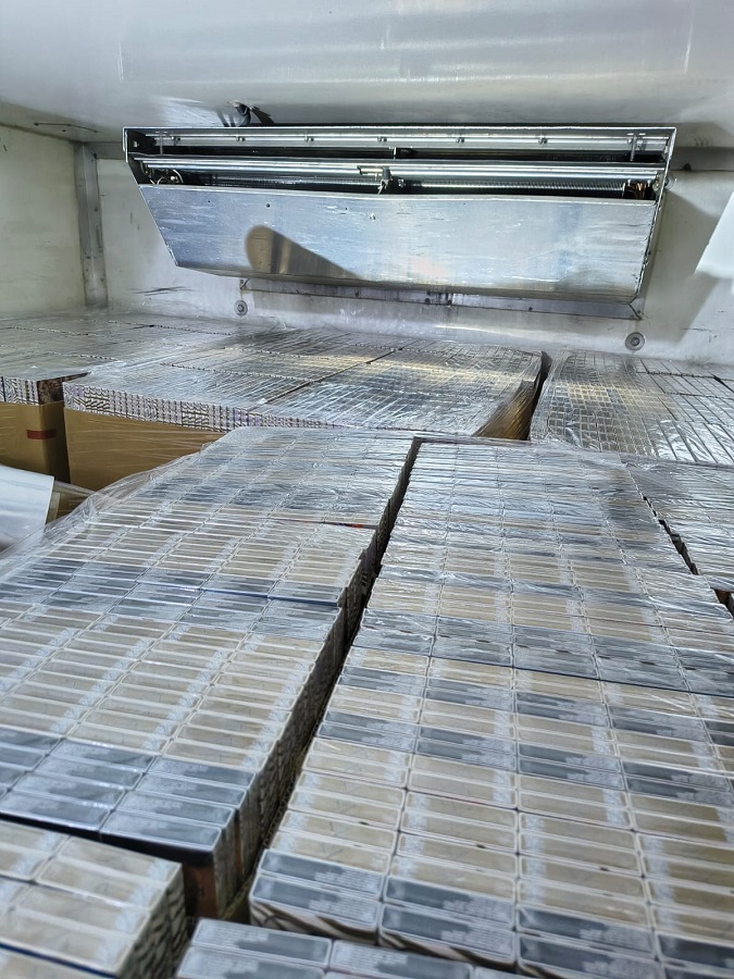 В Польше задержали фуру с крупной партией беларусских сигарет