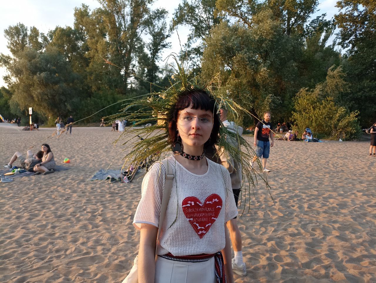 На беразе Віслы ў Варшаве беларусы адсвяткавалі Купалле - фотафакт