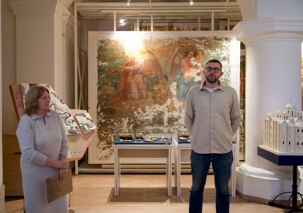 У Полацку працуе выстава археалагічных знаходак з праваслаўных храмаў горада