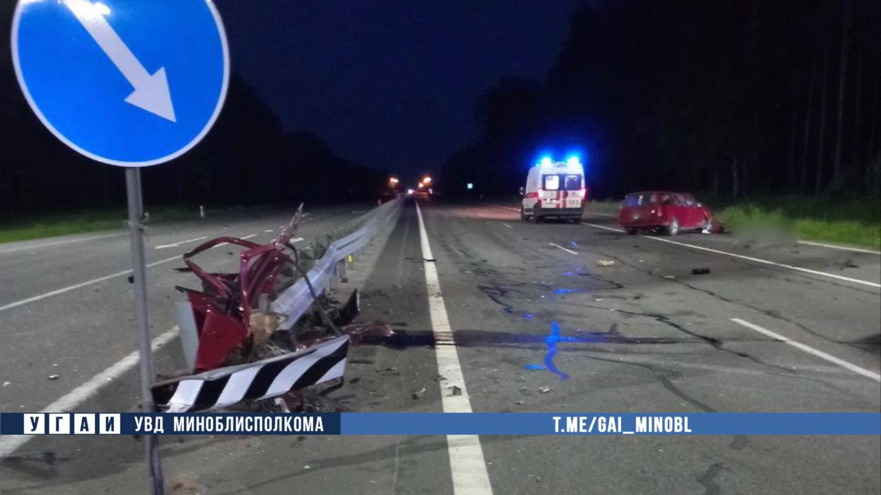 Подросток погиб в аварии в Слуцком районе