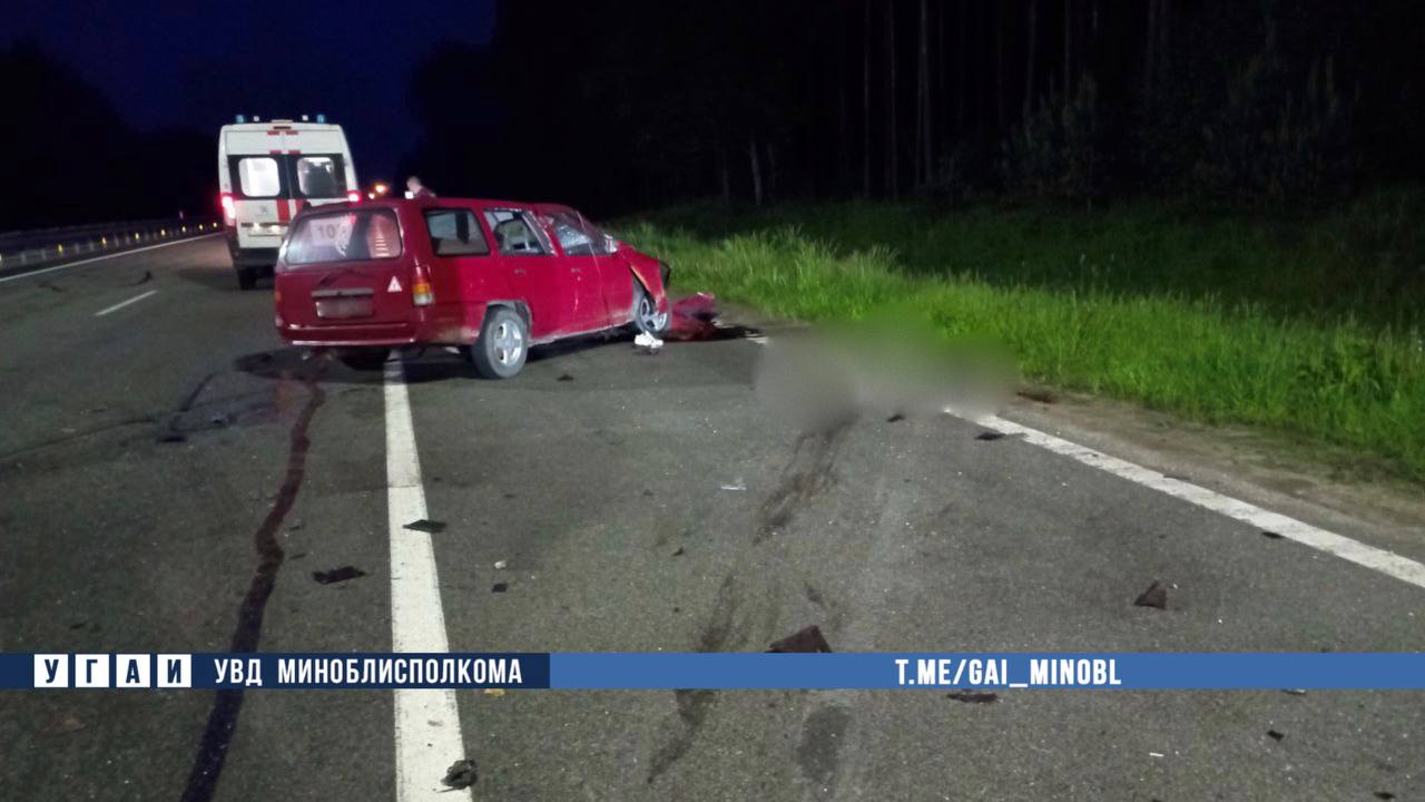 Подросток погиб в аварии в Слуцком районе