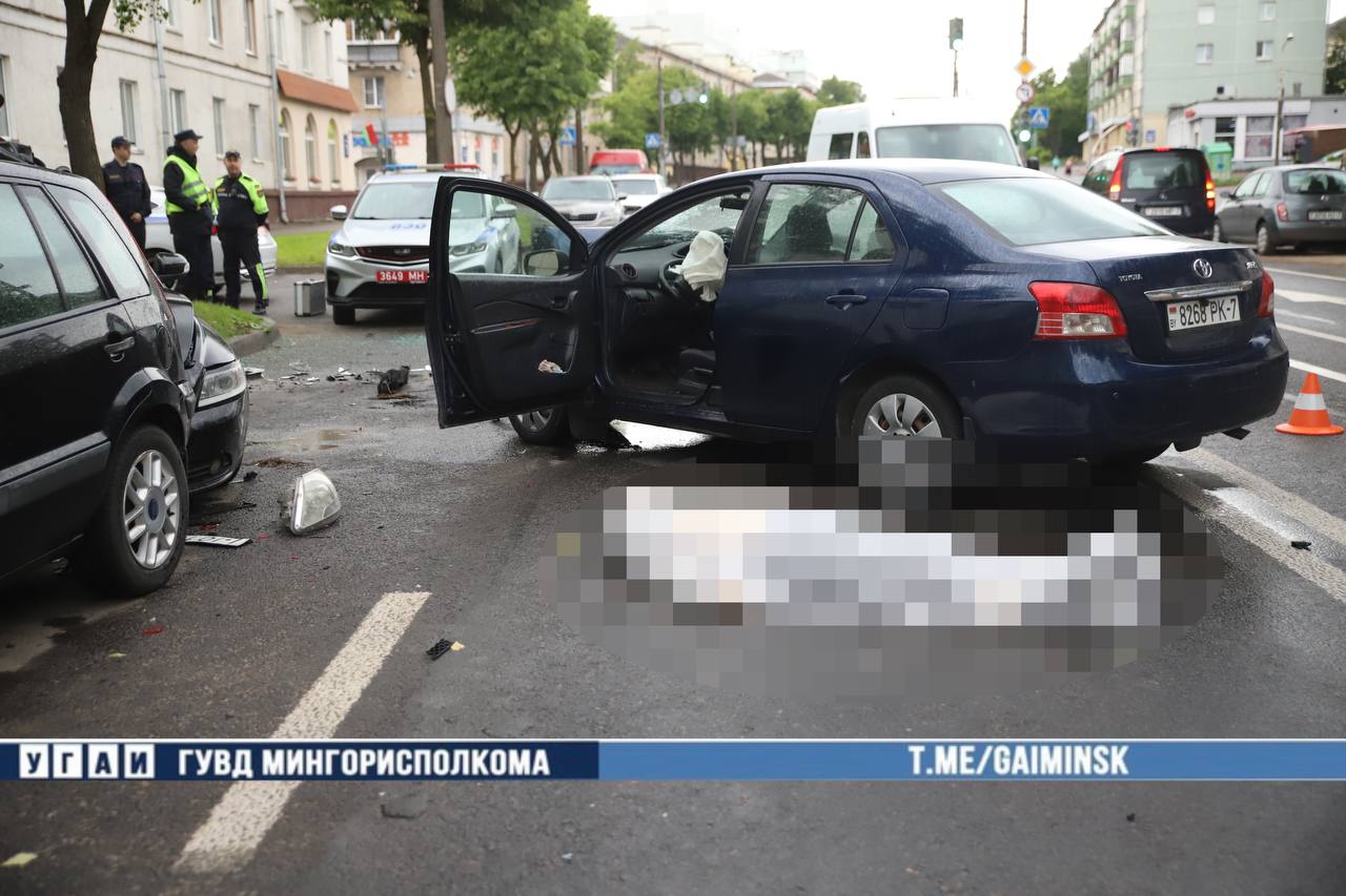 Стало плохо во время движения. Мужчина погиб в ДТП в Минске
