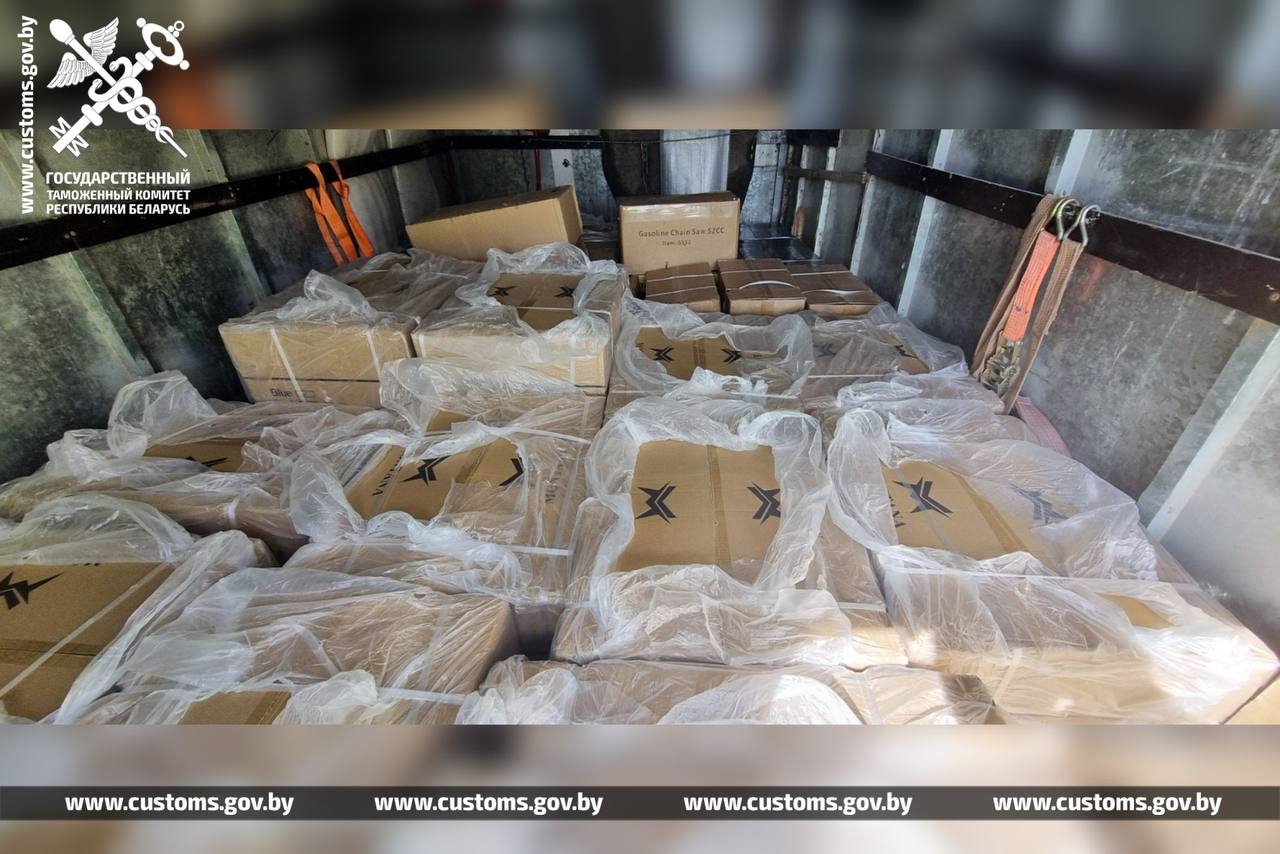 Таможня перехватила поддельные электроинструменты на российской границе