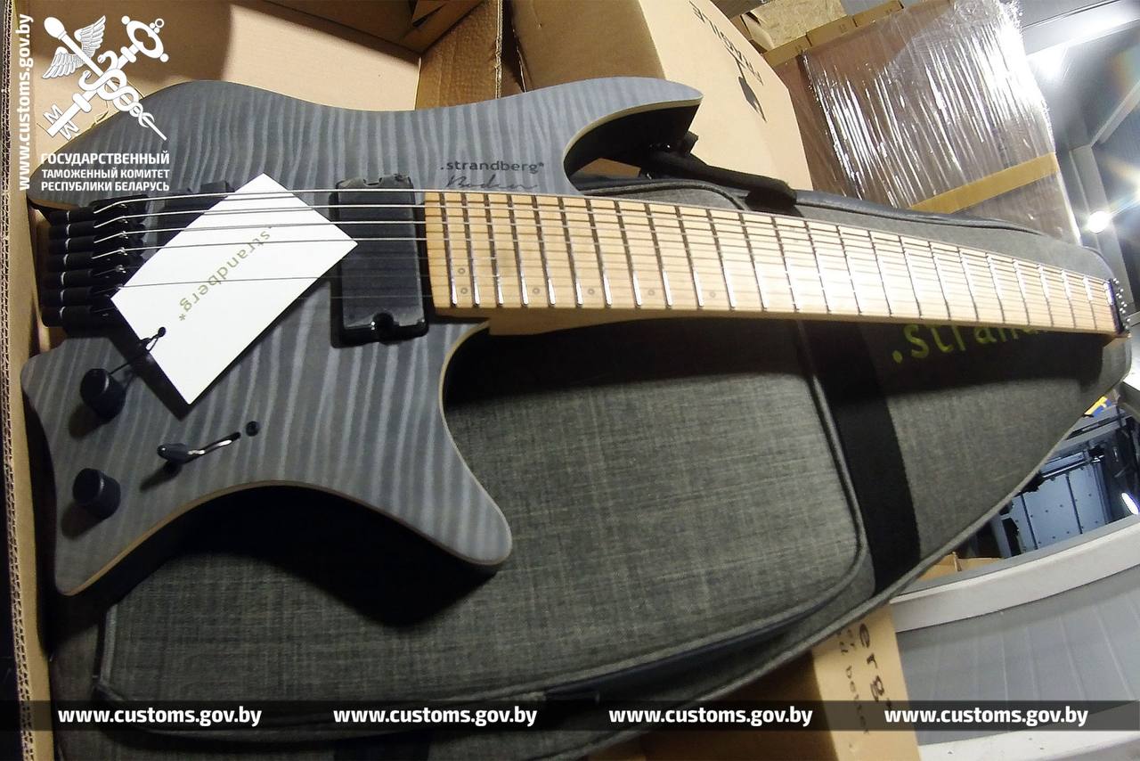 Музыкальную технику и спортивный инвентарь пытались ввезти в Беларусь по заниженной в несколько раз стоимости