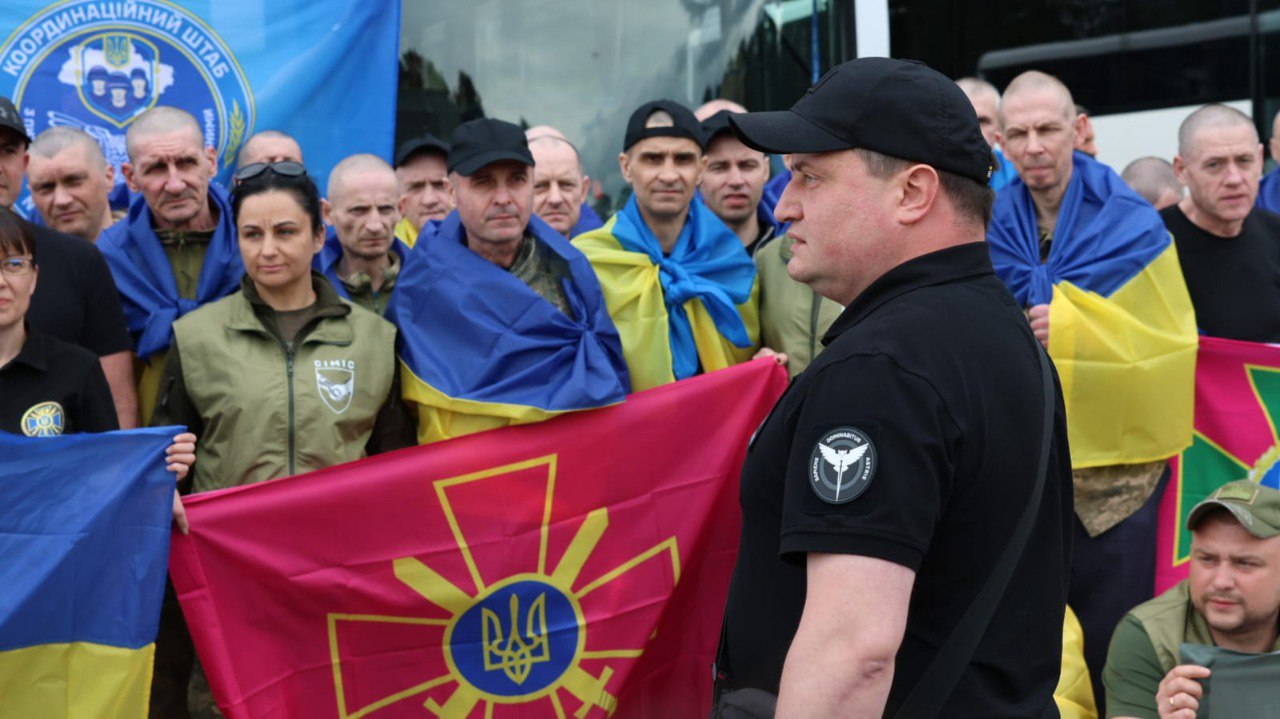 Украина и Россия провели очередной обмен пленными через Беларусь