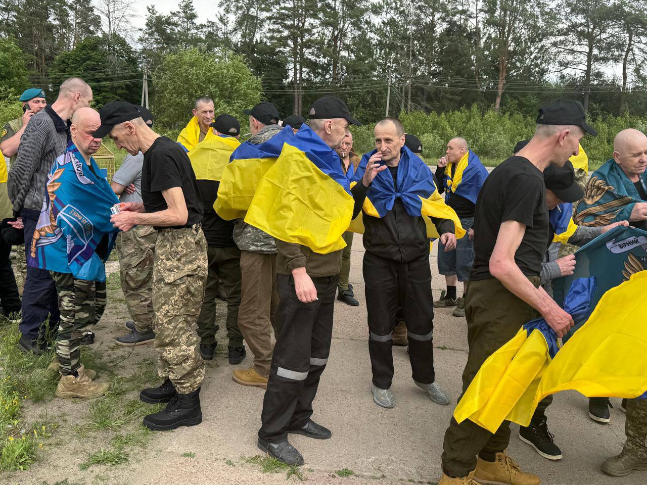 Украина и Россия провели очередной обмен пленными через Беларусь