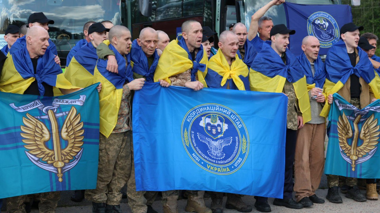 Украина и Россия провели очередной обмен пленными через Беларусь