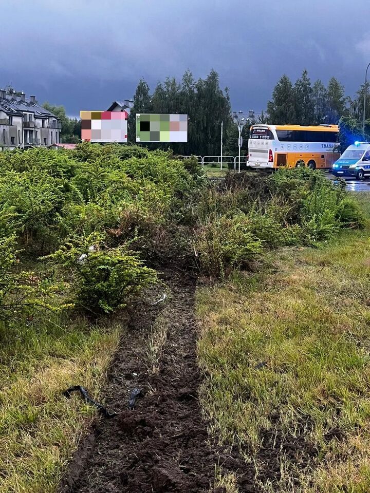 Автобус с беларусами попал в ДТП в Польше
