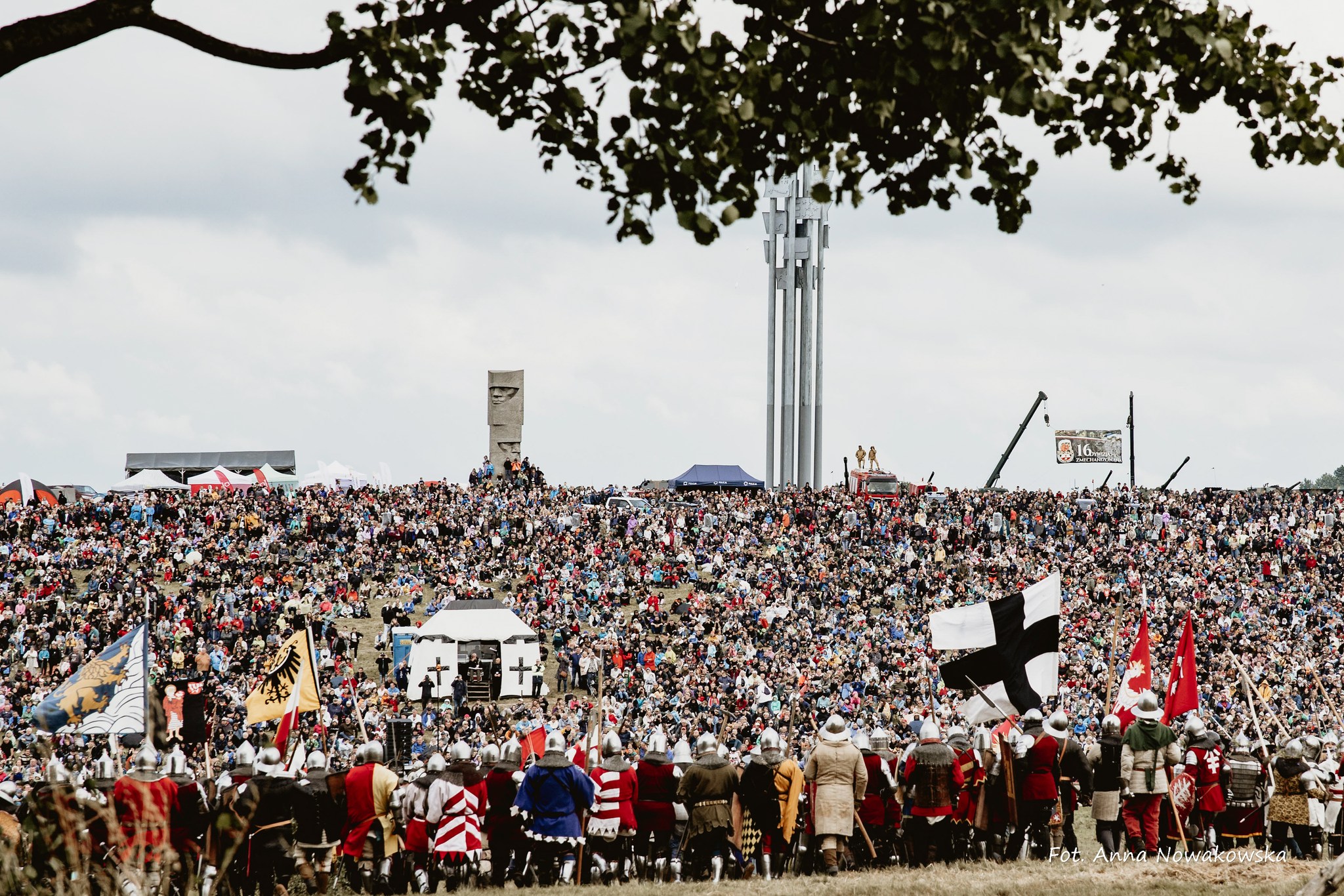 У Польшчы прайшла рэканструкцыя Грунвальдскай бітвы