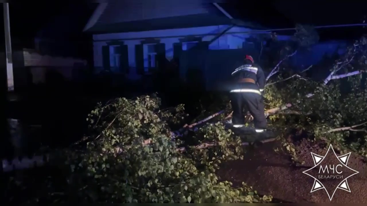 МЧС: от грозового фронта пострадали 3 населенных пункта