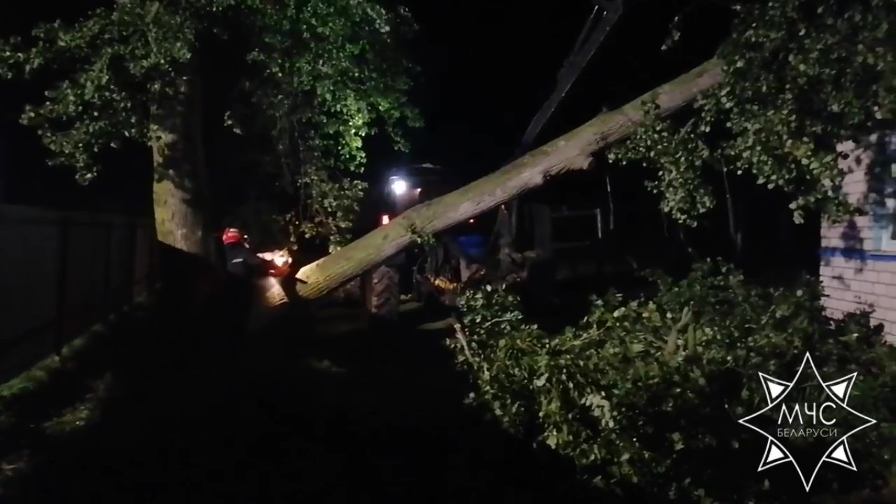 МЧС: от грозового фронта пострадали 3 населенных пункта